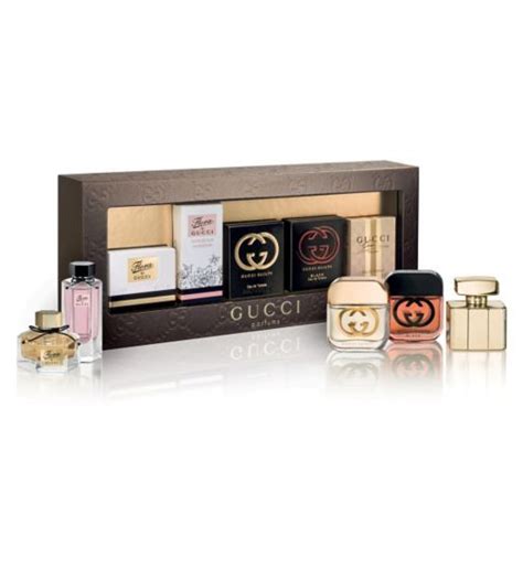 gucci small perfume set|gucci perfume set boots.